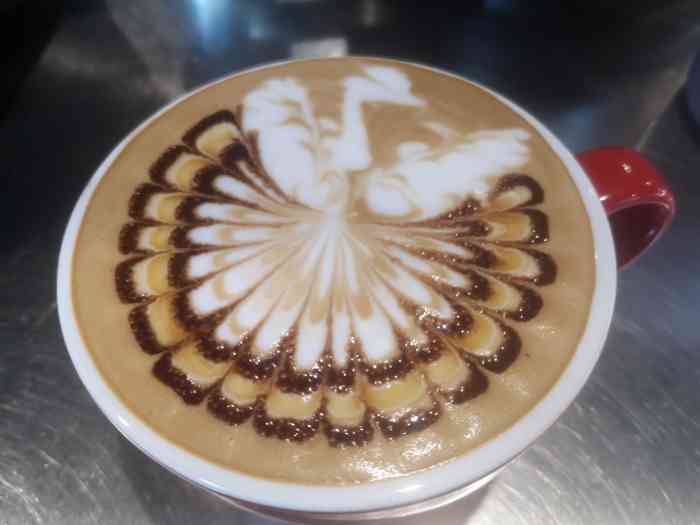 猫爪咖啡-"两杯拿铁送一张代金券 在食堂一角 食堂."-大众点评移动版