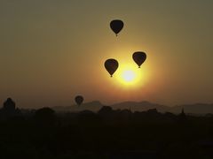 -蒲甘热气球