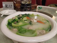 水冬芥菜煮鱼丸-东豪园林海鲜酒家(南港路辅路店)