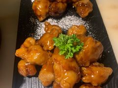 雪花糖醋里脊-绿茶餐厅(西单老佛爷店)
