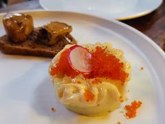 香煎元贝蟹子配菠菜奶油-MUSICIAN庙色唇(東山店)