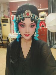 -胭脂猫京剧摄影