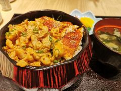 蒲烧鳗鱼拼酱烧猪肉丼-yokocho上横町·日本食街(深业上城店)