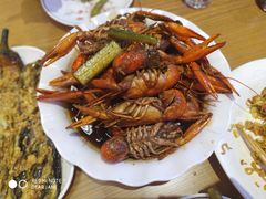 澳洲淡水蓝龙虾-庆峰龙虾烧烤(合肥一店)