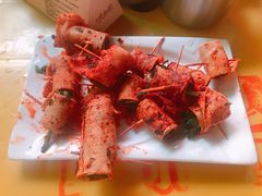 烤香菜卷-有奴思烤肉·清真(正宁路店)