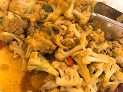 清炒花菜-巴西烤肉海鲜自助餐厅