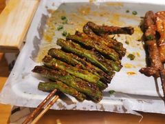 烤四季豆-木屋烧烤(龙湖天街店)