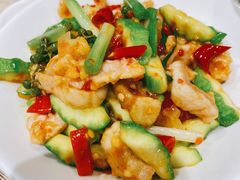 泡椒小瓜板筋-小雅木姜子烤鸡·贵州菜(鸿通城店)
