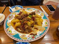 新疆沙湾大盘鸡-巴依老爷新疆美食(常营店)