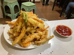 炸蔬菜-平山城鑫烧烤(建国楼店)
