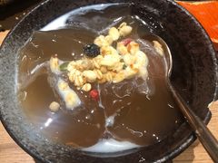 水蜜桃冰粉-顾乡私房菜(金沙天街店)