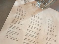 菜单-Ocean's Table 欧舍