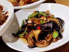 茄子豇豆-鸡毛店·川菜(双楠店)