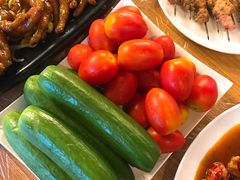 黄瓜番茄拼-猫姑娘大盘鸡(商城路店)