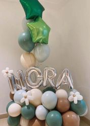 -团子宝宝宴派对百日宴生日布置策划·求婚策划·气球布置别墅民宿