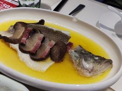 非一般鲈鱼配大褐菇-港丽餐厅(高德置地店)