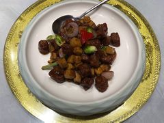 香煎上腦牛肉粒-京味斋·北京烤鸭(北京南站洋桥店)