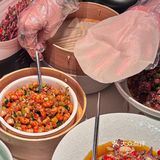 请朋友来珠江新城干饭！谁懂人均100r给我装到了