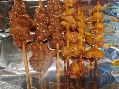 -路边摊小炉子烧烤