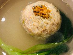蟹粉狮子头-怡园饭店-餐厅(四望亭店)