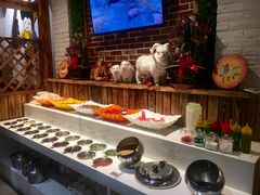 自助调料区-草原塞蛮羊火锅城(港湾店)