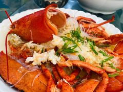 清蒸大龙虾-覃记海鲜美食餐厅