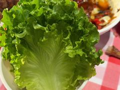 生菜五花肉-在老街·淮安大排档·甜麻干煸龙虾·烧烤(河下古镇店)