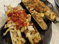 烤竹蛏-渔娘渔家丹东海鲜(东直门店)