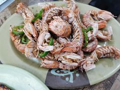 椒盐濑尿虾-贞姨美食·老字号海鲜大排档