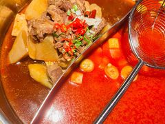 特色牛腩鸳鸯锅-左庭右院鲜牛肉火锅(新梅广场店)