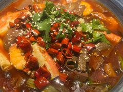 海鲜毛血旺-绿茶餐厅(天津天河城店)