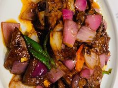酱爆猪肝-乾隆美食·本帮菜(黄河路店)