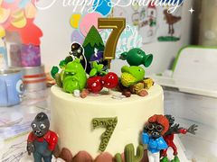 -咖咖熊蛋糕定制·英国蓝风车动物性淡奶油