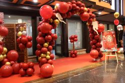 -小鲤鱼生日气球派对会场策划布置