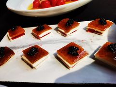 鱼籽酱烤鸭-荣公子创意菜