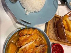 椰汁咖喱鸡扒饭-龙记香港茶餐厅(久光百货店)