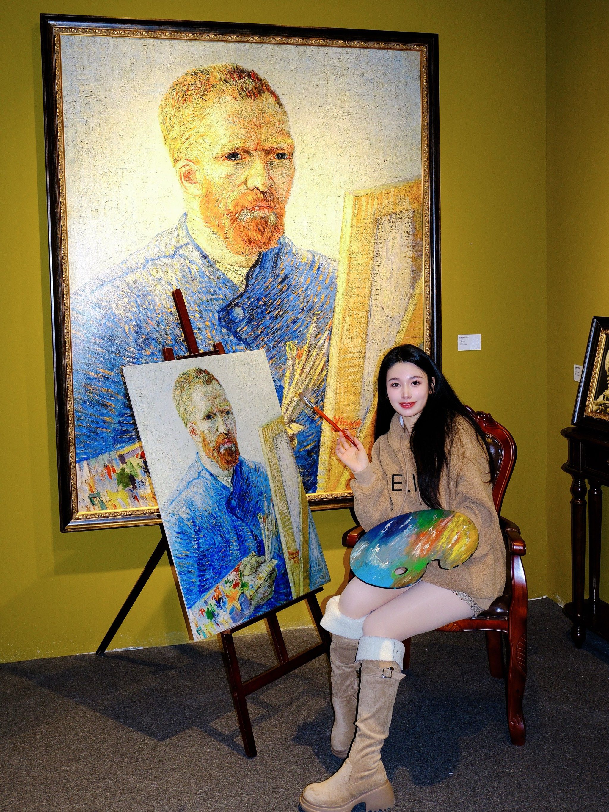 就在in77 永远的梵高画展太惊艳了