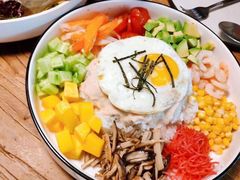 日式沙拉拌饭-苏西花园西餐厅(谷德店)