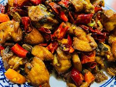 辣子鸡-北大地皖峰饭馆