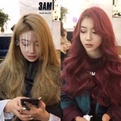 点击看大图 -3AM HAIR SALON染发烫发接发