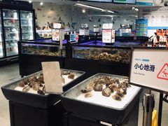 自助取餐区-盒马鲜生(岭南新世界店)
