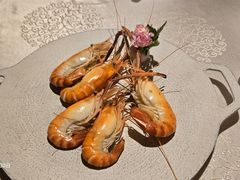 白灼罗氏虾-富黎华海鲜大酒楼(正大广场店)