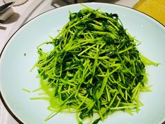 清炒鸡毛菜-羲和雅苑•北京烤鸭(国贸商城店)
