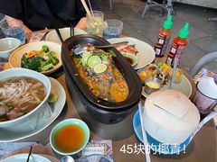 炭烧猪颈肉-CHINCHIN 青青·泰国料理(万象食家店)