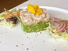 鮮蟹肉鰐梨蘋果塔-Oyster Talks 四度蚝法餐厅