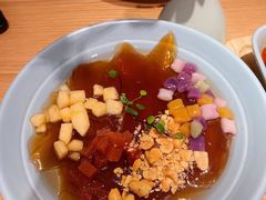 田园茶香水果冰粉-蜜桃餐厅·伴山(绿宝广场店)