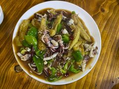茄子焖蛸-友利砂锅居(烟台店)