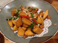 虾皮炒饽饽-食味酒味天津菜·古法鲜酿米酒(鼓楼店)