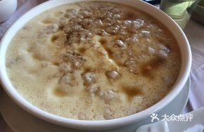 Minced Pork Steamed Egg