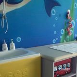 炎热的夏季 清凉的水池